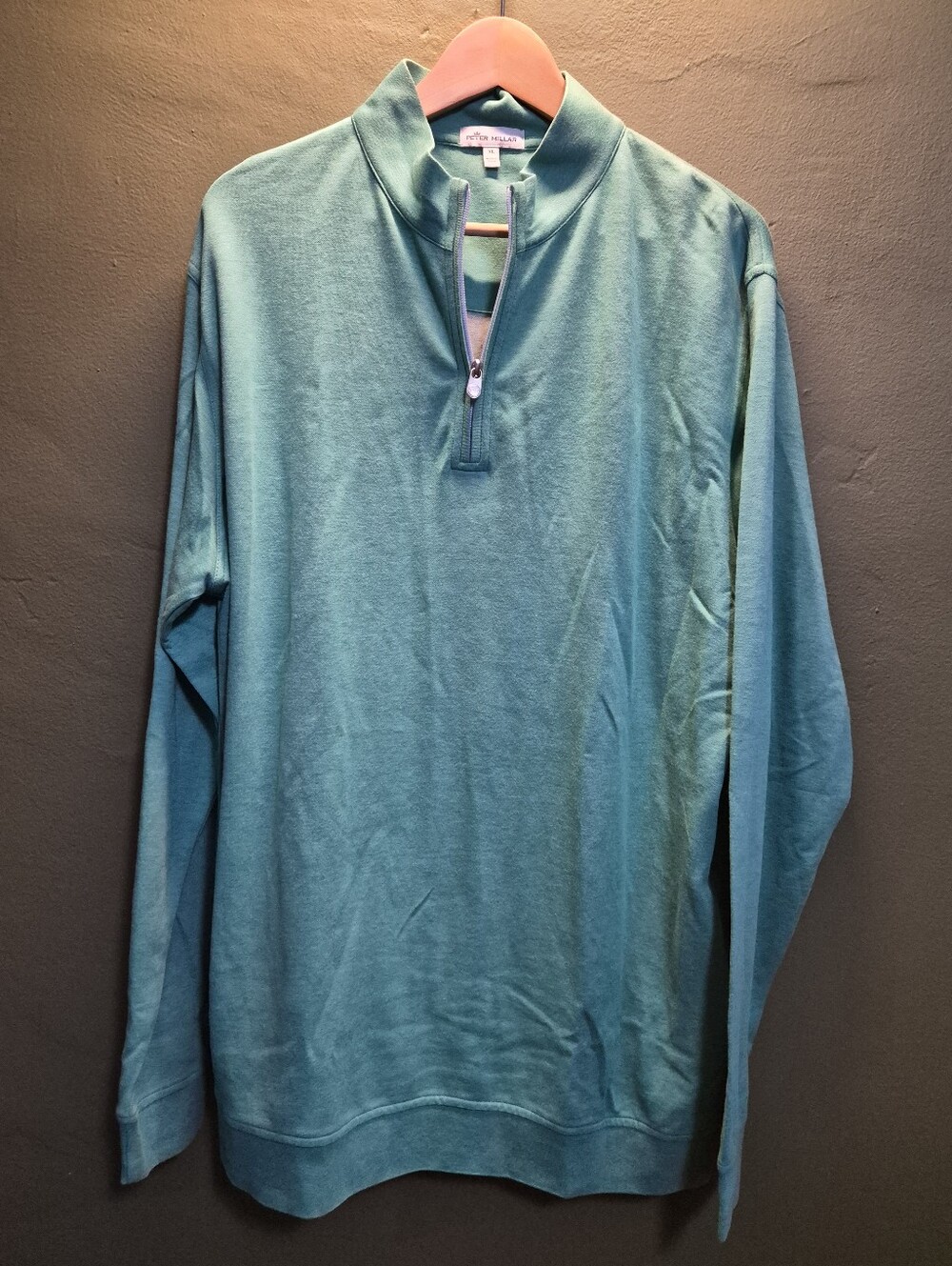 Peter Millar Crown Collection Quarter Zip Pullover XL Cotton Golf Swestshirt